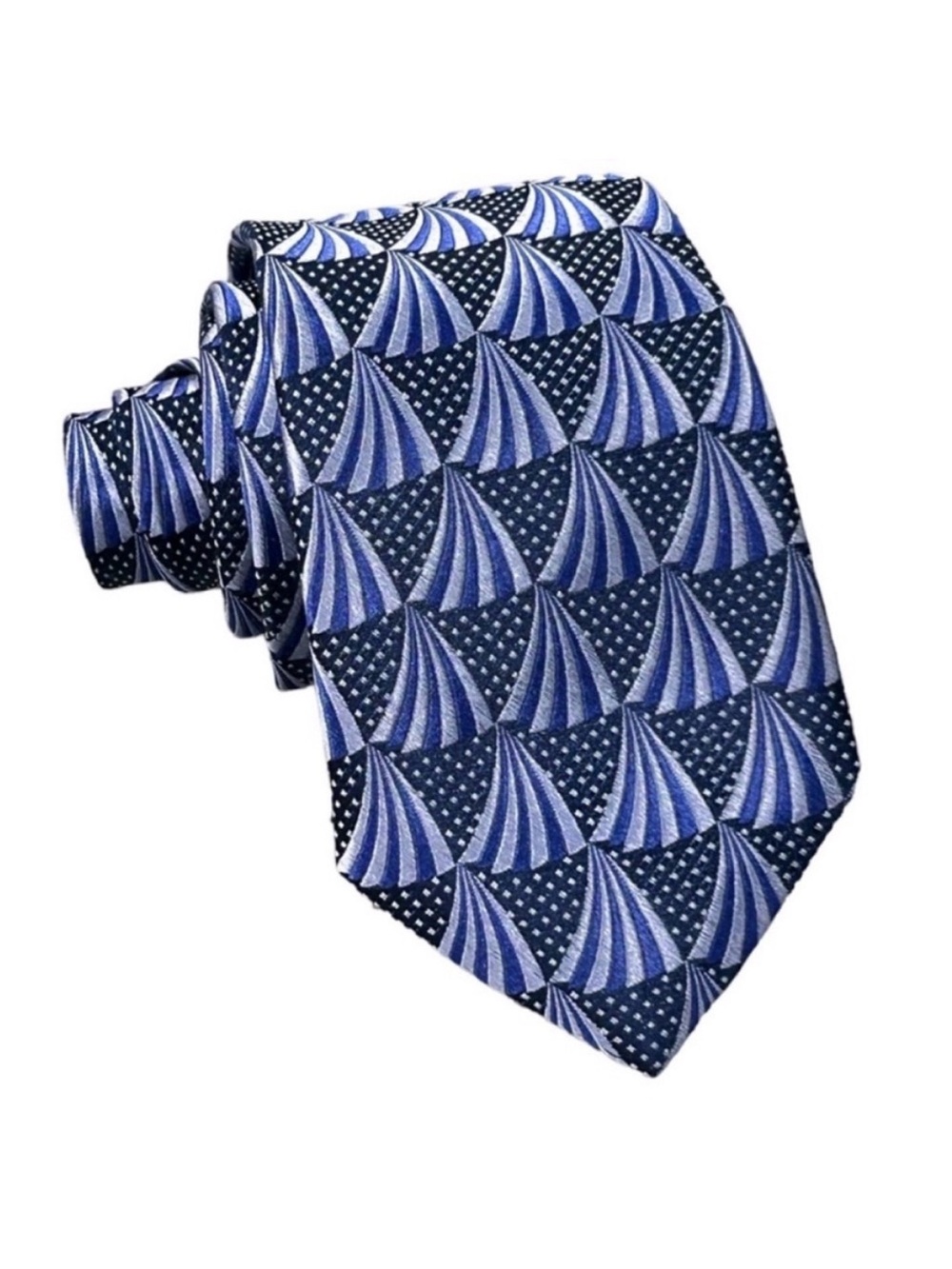 Ted Baker London Fans Print 100% Silk Necktie